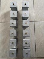 Swiss Sense - 12 stuks design poten voor boxspring, Ophalen, Gebruikt, Tweepersoons, 180 cm