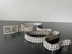 Art Deco Strass Rhinestone Belt Hollywood Glamour Era 1930s, Kleding | Dames, Minder dan 3 cm, Tailleriem, Ophalen of Verzenden