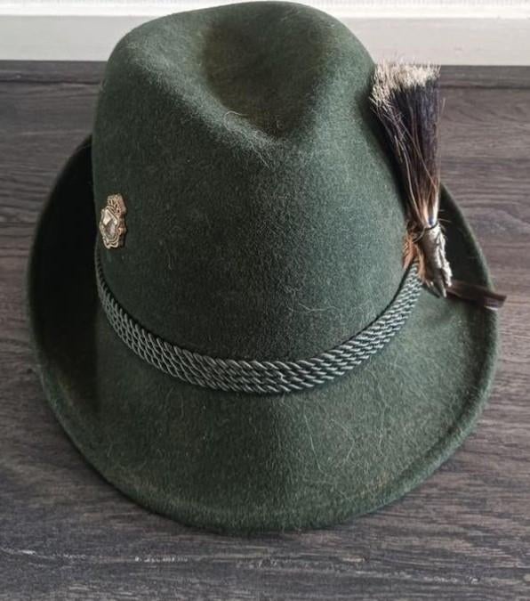 Oud jagershoedje, Kleding | Heren, Hoeden en Petten, Ophalen of Verzenden, Gedragen