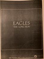 Paginagrote A3 advertentie EAGLES Long Run release, Cd's en Dvd's, Ophalen of Verzenden