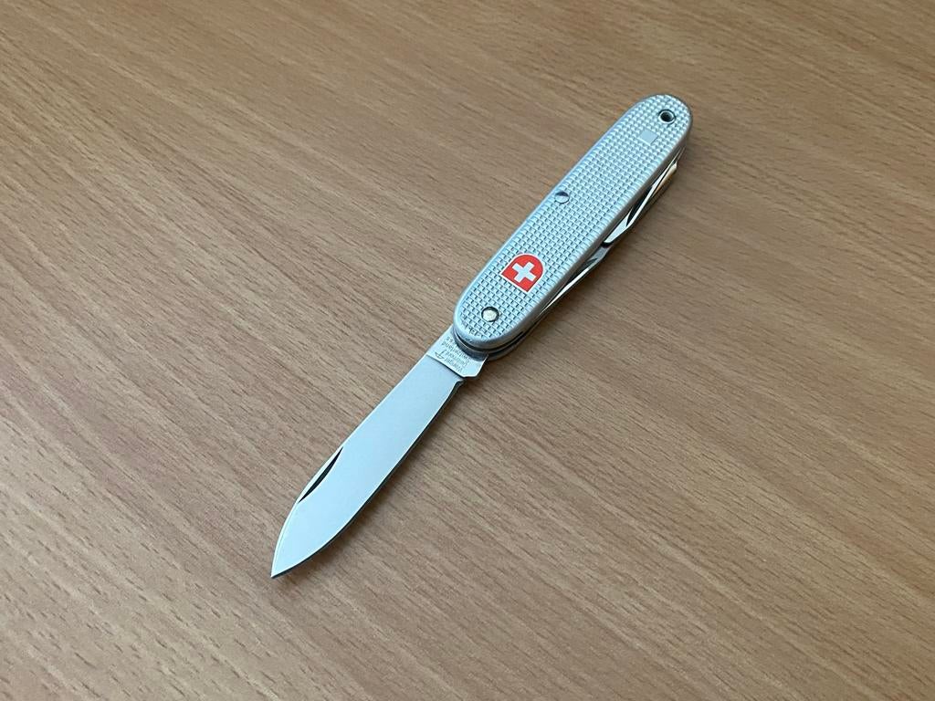 Zakmes Wenger Soldier Alox 1985, Verzamelen, Militaria | Algemeen, Verzenden, Mes of Dolk