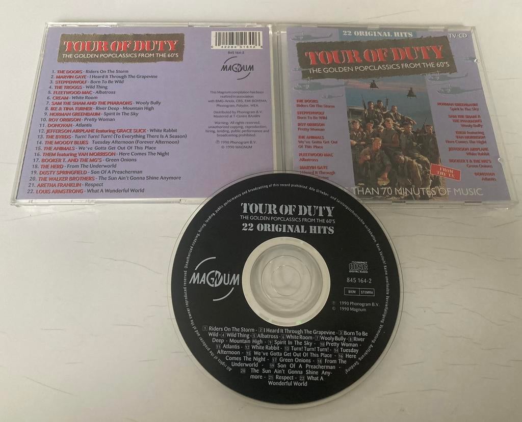Tour of Duty - Golden popclassics of the 60’s (nieuwstaat), Ophalen of Verzenden, Zo goed als nieuw, Pop