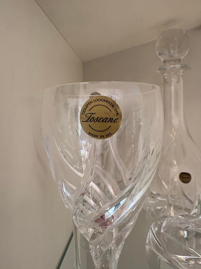 Glaswerk set Toscane en Adria, Ophalen of Verzenden