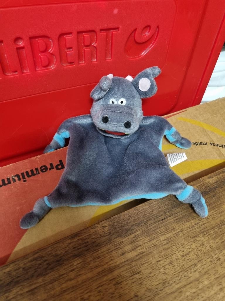 Jip's knuffel doekje nijlpaard nr 26, Ophalen of Verzenden, Nieuw, Overige typen