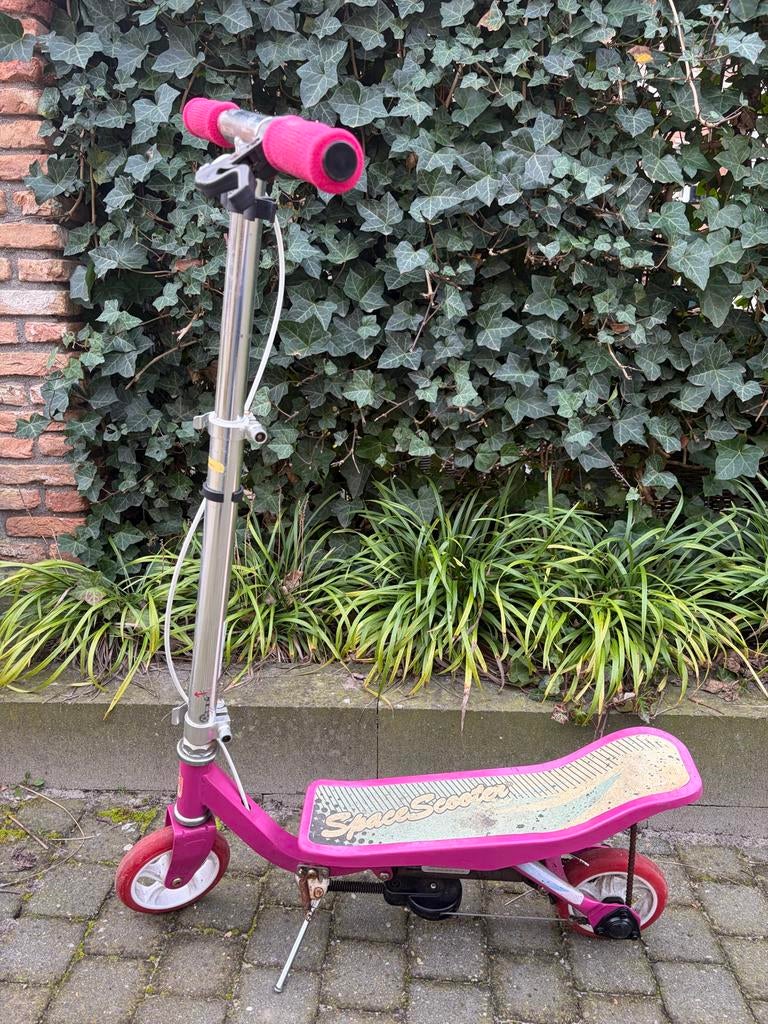 Space Scooter Junior X360 - Roze, Goede Staat, Fietsen en Brommers, Ophalen, Gebruikt, Gewone step