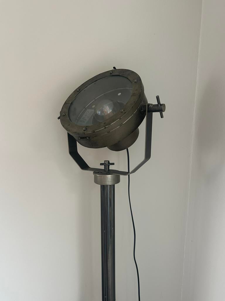 Sta lamp, Huis en Inrichting, Lampen | Vloerlampen, Ophalen, Gebruikt, Metaal, 150 tot 200 cm
