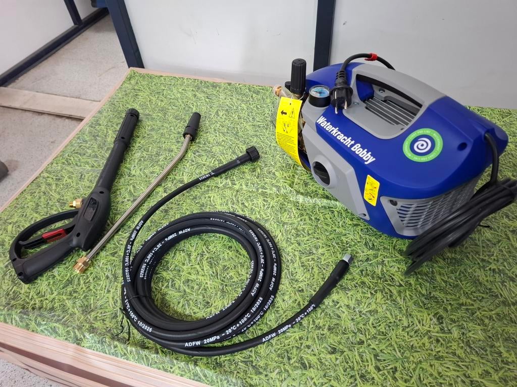Waterkracht Bobby hogedrukreiniger, Tuin en Terras, Hogedrukreinigers, Ophalen of Verzenden, Nieuw, Elektrisch