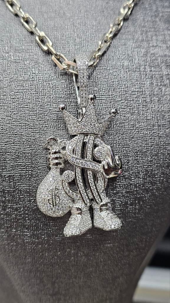 Prachtige zilver hanger, Ophalen of Verzenden, Nieuw, Zilver, Zilver