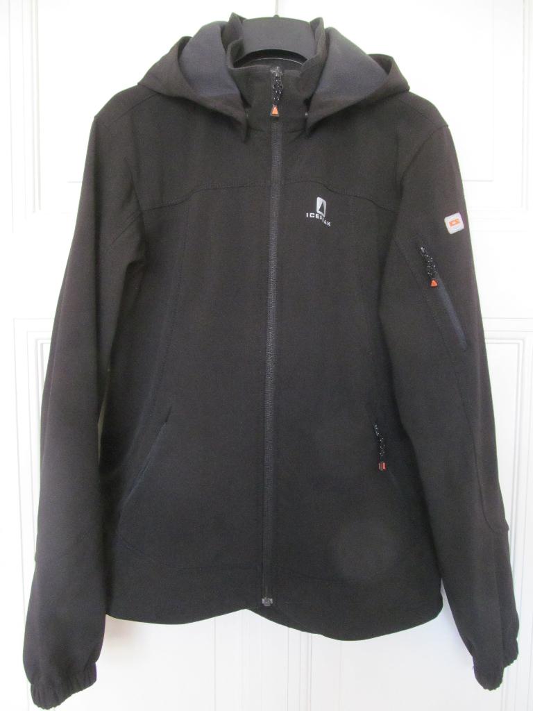 Icepeak outdoor softshell jas, zwart, maat 176, Gebruikt, Ophalen of Verzenden, Icepeak, Jongen