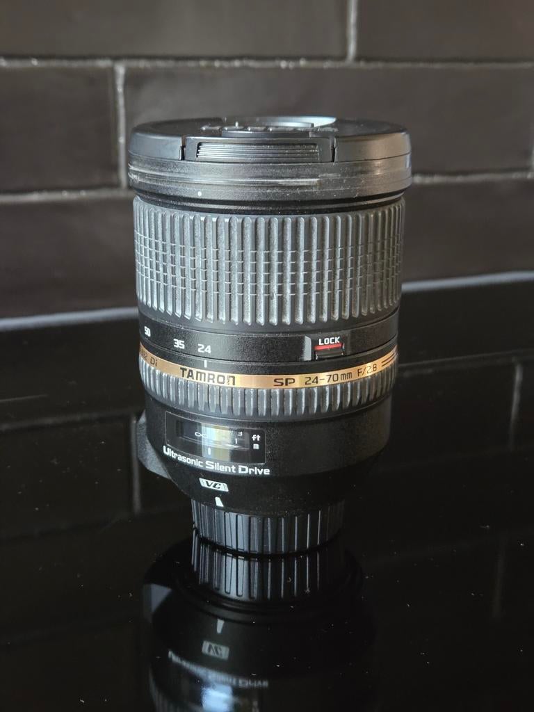 Tamron SP 24-70 f/2.8 di VC USD voor Nikon, Audio, Tv en Foto, Fotografie | Lenzen en Objectieven, Ophalen of Verzenden, Gebruikt