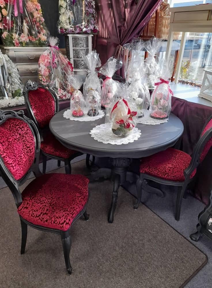 Mooie barok eethoek compleet of los te koop, Antiek en Kunst, Antiek | Meubels | Stoelen en Banken, Ophalen of Verzenden