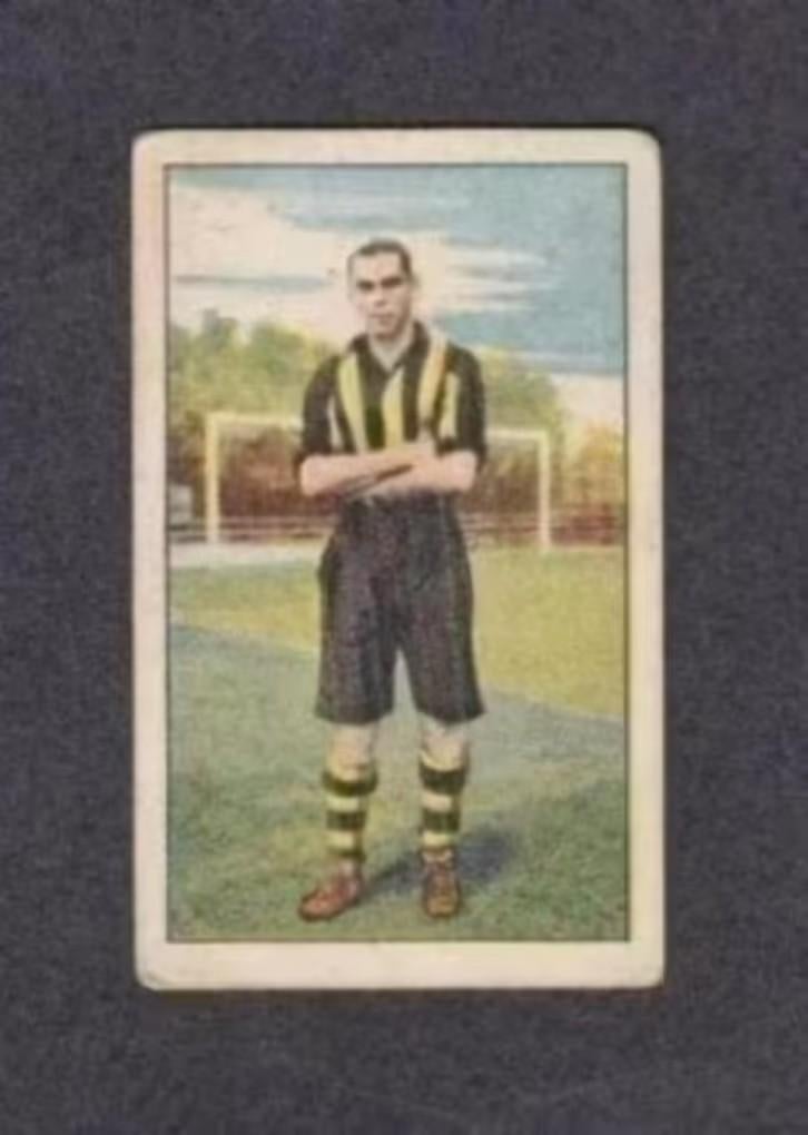 Voetbalplaatje Jhr. W. v.d. Bosch HVV Den Haag (150)., Verzamelen, Ophalen of Verzenden, Zo goed als nieuw