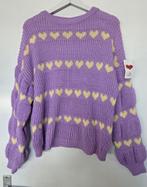 Lila trui met gele hartjes, New Collection, Ophalen of Verzenden, Nieuw, Paars