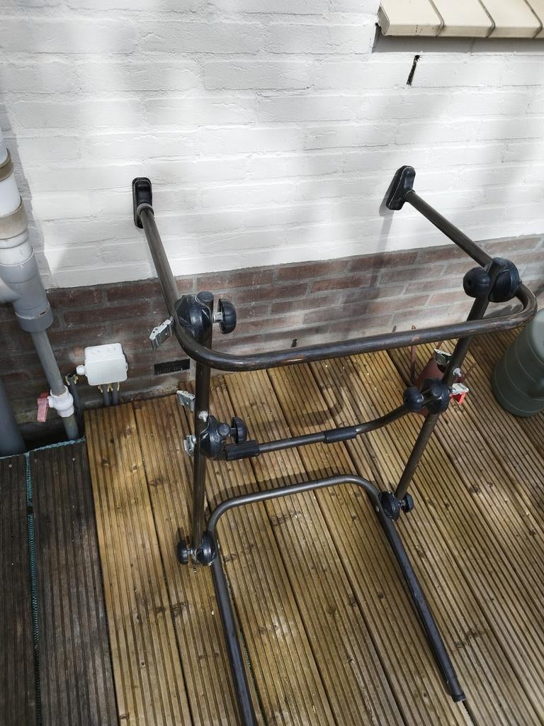 Compacte fietsendrager zonder trekhaak, Auto diversen, Fietsendragers, Ophalen, 1 fiets, Gebruikt, Achterklepdrager