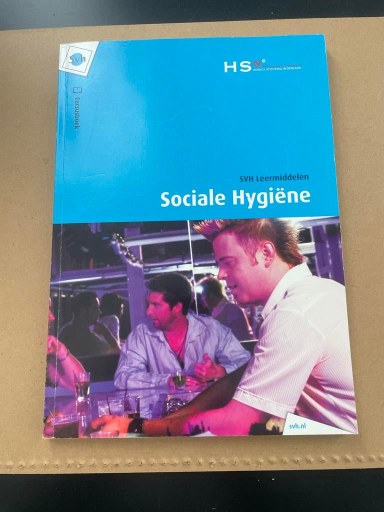 SVH Leerboek Sociale Hygiëne + CD-ROM, Boeken, Ophalen of Verzenden, Beta, Zo goed als nieuw, MBO