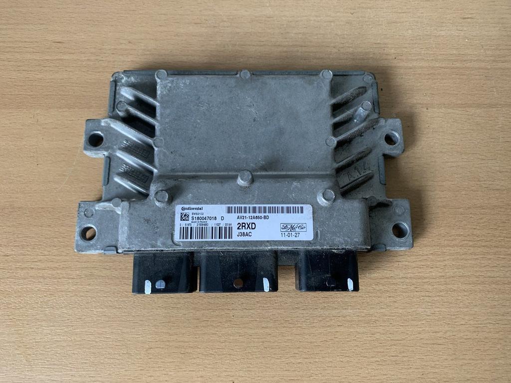 ECU motormanagement ford fiesta 1.25 2009-2012 AV2112A650BD, Gebruikt, -, -, Ophalen of Verzenden