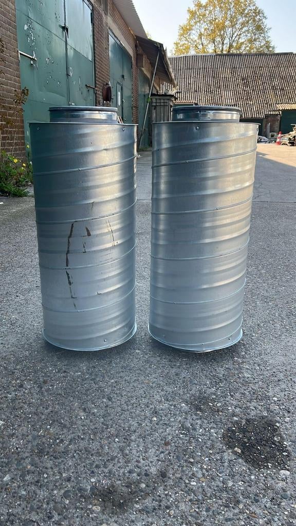 Geluidsdemper ventilatie Spiralo Ø180mm, Doe-het-zelf en Verbouw, Ventilatie en Afzuiging, Ophalen, Nieuw, Afzuiger