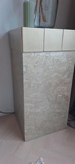 Goudkleurige Zuil 93x47x47 cm - Decoratieve Sokkel, Ophalen, Gebruikt