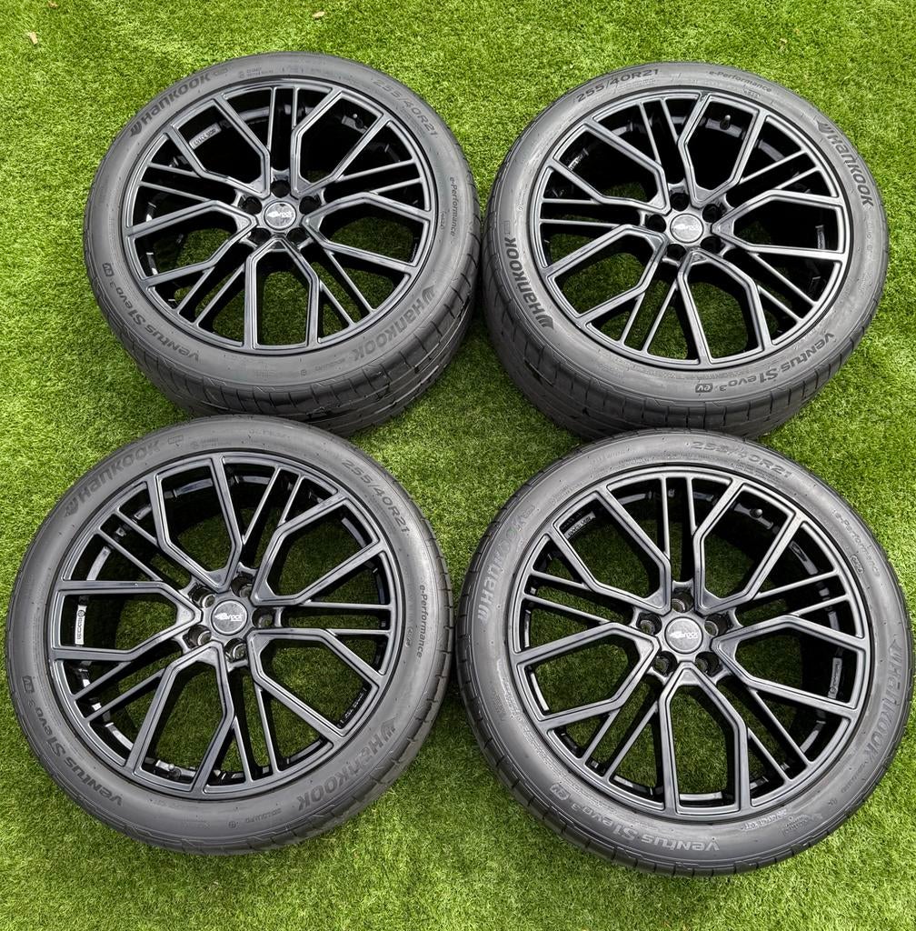 Brock B41 Velgen 21 inch met Hankook Ventus S1 Evo3 EV, Ophalen, Gebruikt, Banden en Velgen, 21 inch