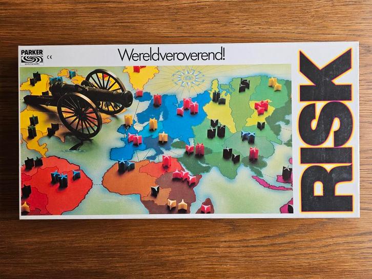 Risk witte doos, Hobby en Vrije tijd, Denksport en Puzzels, Minder dan 500 stukjes, Ophalen of Verzenden