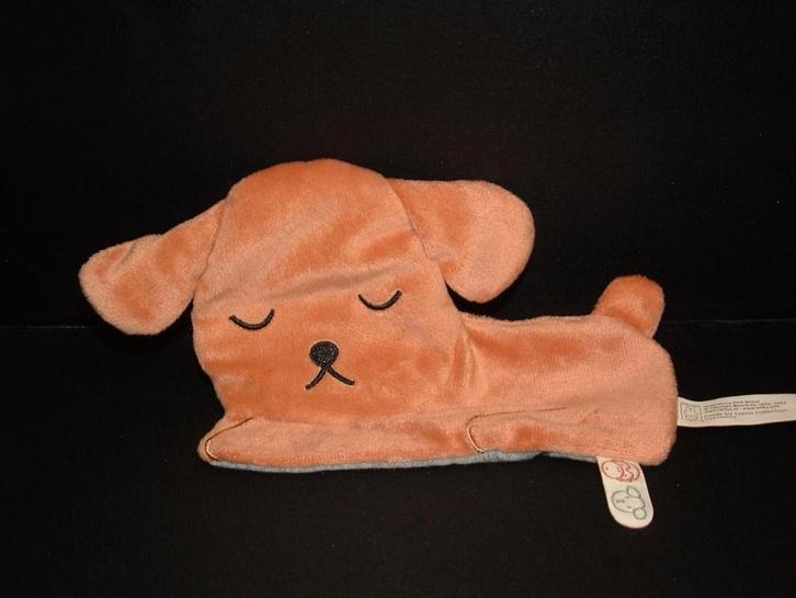 TIAMO NIJNTJE HOND SNUFFIE KNUFFELDOEK VAN DICK BRUNA VELOUR, Kinderen en Baby's, Speelgoed | Knuffels en Pluche, Nieuw, Overige typen