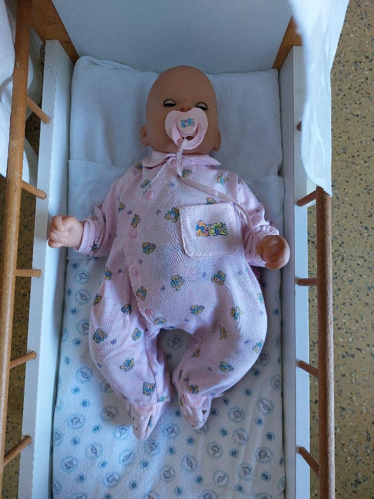 Babypop ChouChou + wiegje, gratis af te halen, Ophalen, Gebruikt, Babypop