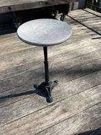 Bijzettafel met marmeren blad, Ophalen, Overige materialen, Minder dan 55 cm, Gebruikt