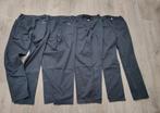 4 zwarte Bakkers-/koksbroeken maat 36 merk Robini, Zwart, Ophalen of Verzenden, Zo goed als nieuw, Maat 36 (S)