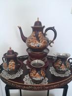 Tinnen thee servies en kraantjes pot, Antiek en Kunst, Ophalen of Verzenden