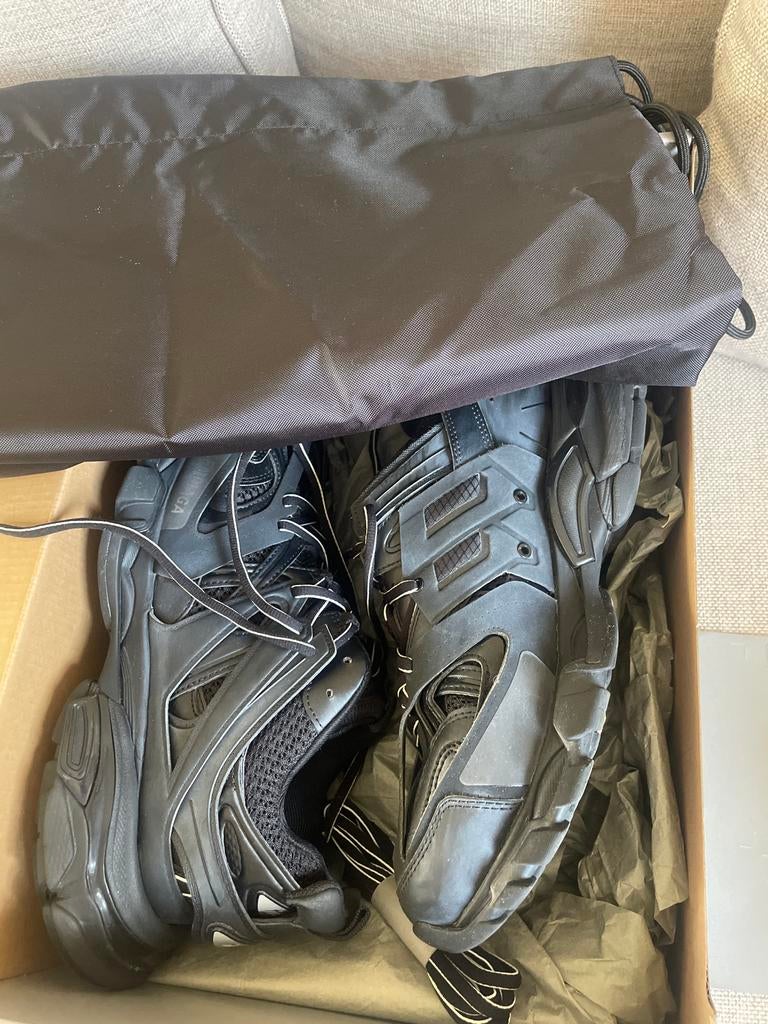 Balenciaga Track Sneakers Zwart, Ophalen of Verzenden, Gedragen, Zwart, Sneakers of Gympen