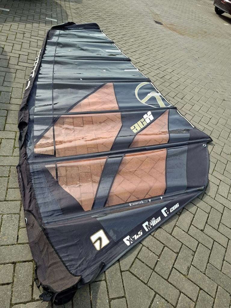 Point7 ACX Surf Zeil 7.5 m², 7 m² of meer, Ophalen of Verzenden, Zeil, Gebruikt