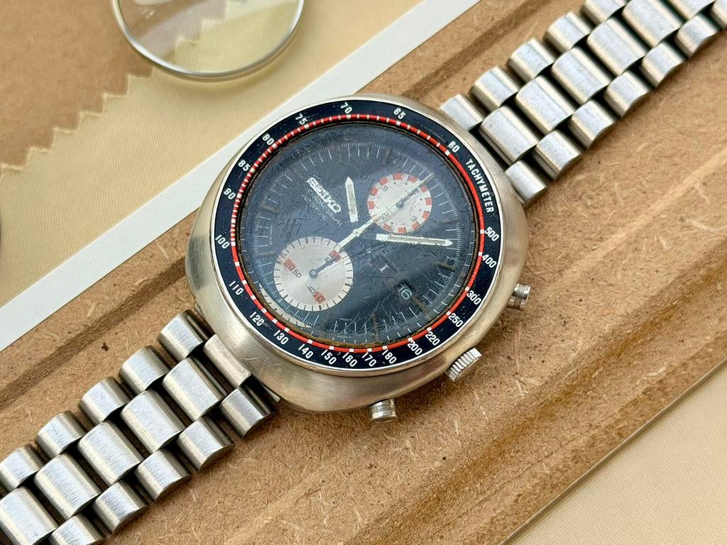 Seiko automatic, Ophalen of Verzenden, Staal, Seiko, 1960 of later