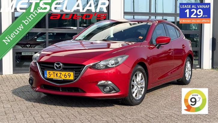 Mazda 3 2.0 TS, Auto's, Mazda, Bedrijf, Te koop, ABS, Airbags, Airconditioning, Alarm, Bluetooth, Boordcomputer, Centrale vergrendeling