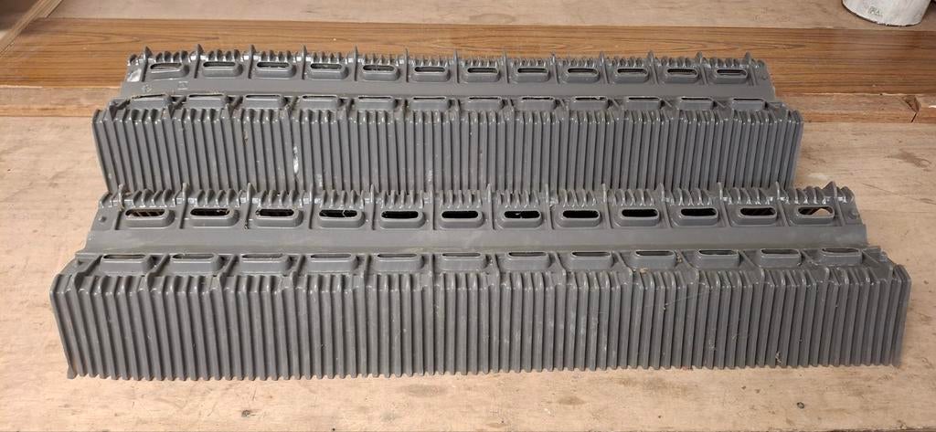 Ondervorst 9 stuks, Steen of Klei, Zwart, Ophalen of Verzenden, Minder dan 5 m²