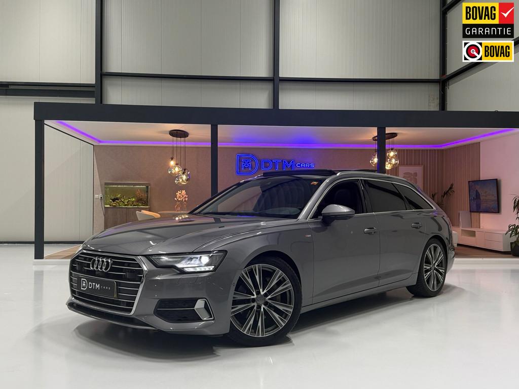 Audi A6 Avant 45 TFSI Quattro 3x S-line Edition Trekhaak 360, Auto's, Audi, Bedrijf, Te koop, A6, 360° camera, 4x4, ABS, Achteruitrijcamera