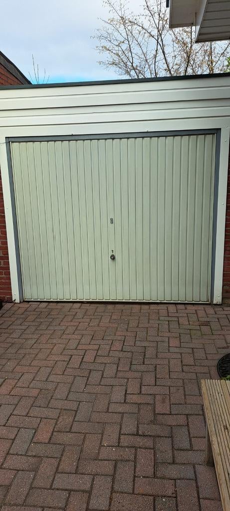 garagedeur met elek.opener, Ophalen, Gebruikt, Garagedeur, 120 cm of meer