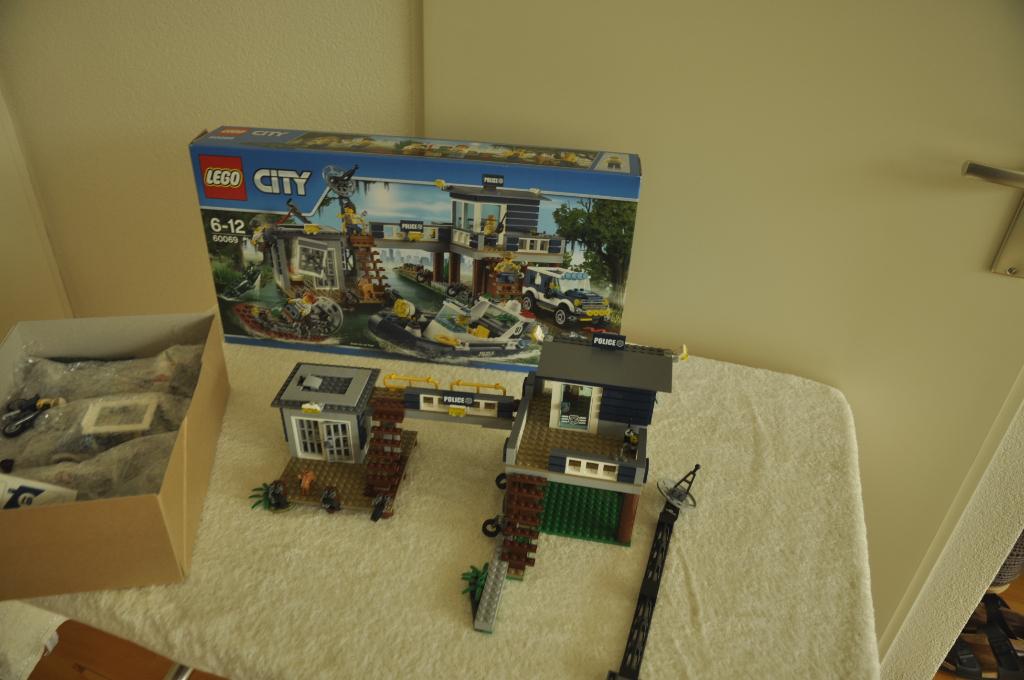 LEGO 60069 Moeraspolitie Hoofdbureau, Ophalen, Zo goed als nieuw, Complete set, Lego