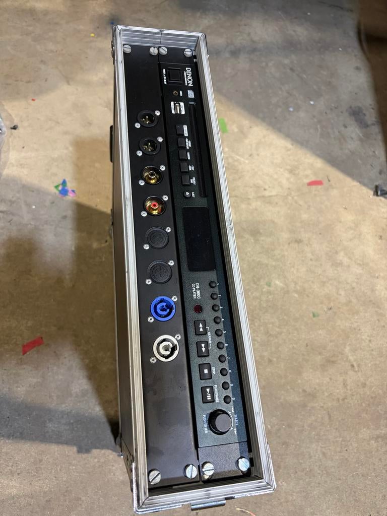 Denon DN-300C CD/Media Speler met Flightcase, Ophalen of Verzenden, Gebruikt, Overige merken