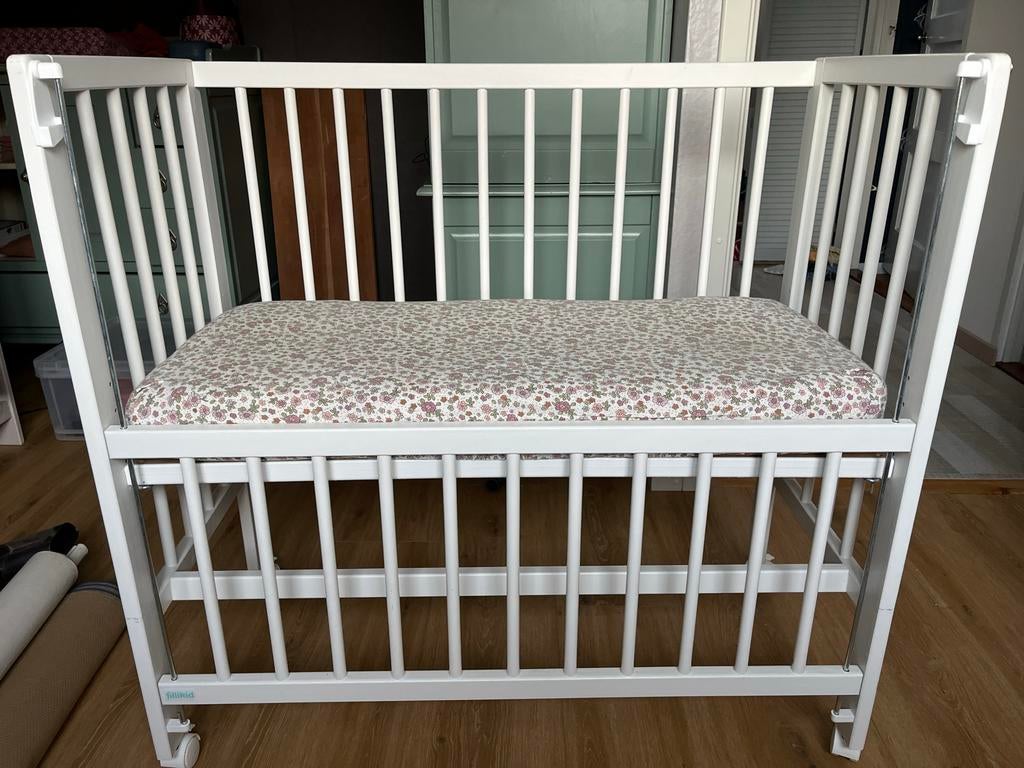 Fillikid Co-sleeper met matras aerosleep en hoes, Ophalen, Zo goed als nieuw, Wieg