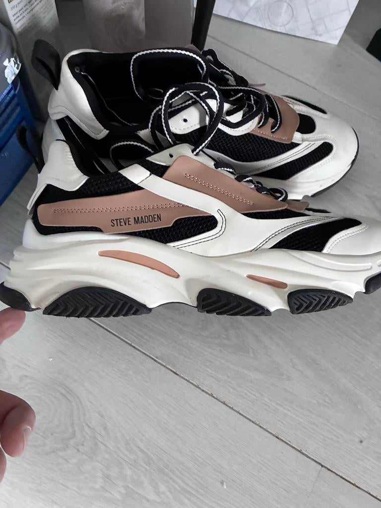 Steve Madden sneakers maat 44,5, Ophalen of Verzenden, Gedragen, Wit, Sneakers of Gympen