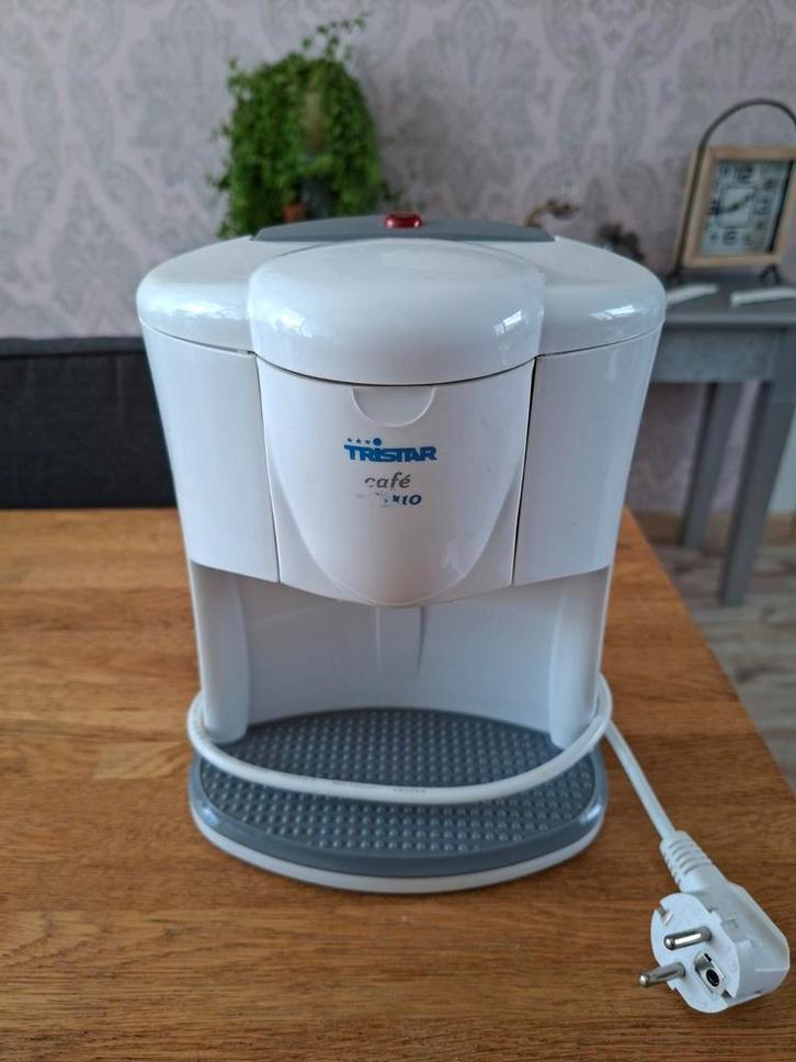 Tristar Café Rio Koffiezetapparaat - Wit, Witgoed en Apparatuur, Koffiezetapparaten, Gebruikt, Gemalen koffie, Koffiemachine, 4 tot 10 kopjes