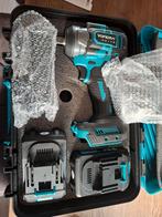 Nieuwe Slagmoersleutel met 2 Accu's en Koffer, Ophalen of Verzenden, Nieuw