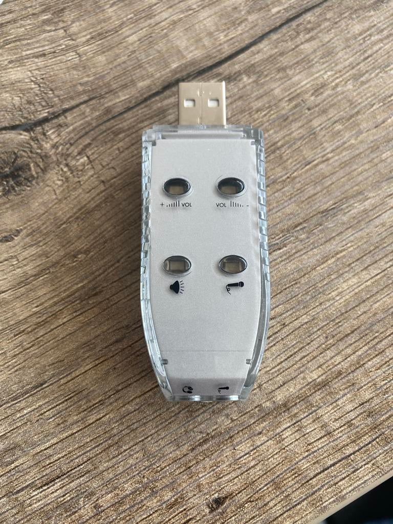 König USB audio adapter, Ophalen of Verzenden, Gebruikt