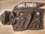 Zwarte Knolpower hoodie met rits - Maat M, Ophalen of Verzenden, Gedragen