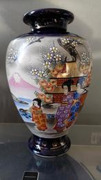 Japanse Meiji Satsuma Vaas, Ophalen of Verzenden