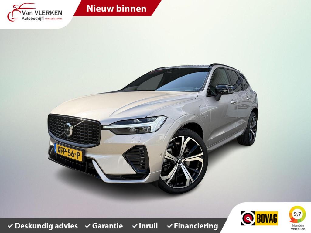 Volvo XC60 2.0 T8 Plug-in hybrid AWD Plus Dark PANO 360 ADAP, Auto's, Volvo, Bedrijf, Te koop, XC60, 360° camera, 4x4, ABS, Achteruitrijcamera