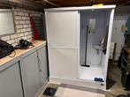 Sanibroyeur mobiele doche / badkamer incl. 100 liter boiler, Ophalen, Gebruikt, Met douche