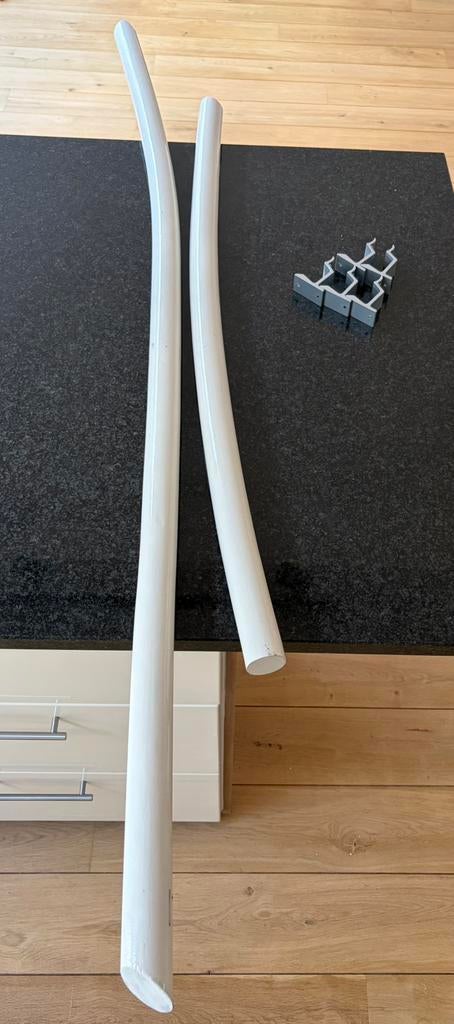 2 trapleuningen inclusief beugels, Ophalen, Gebruikt, Trap, Minder dan 2 meter