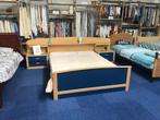 2p bed Incl nachtkastje en matras WD-028, Ophalen, Eenpersoons, Hout, 200 cm