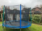 Trampoline 305 cm incl. veiligheidsnet en trapje, Kinderen en Baby's, Speelgoed | Buiten | Trampolines, Ophalen, Gebruikt